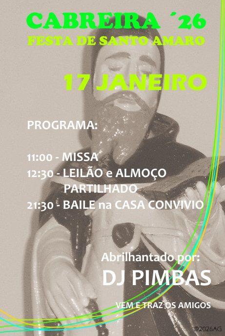 Festa de Santo Amaro - Cabreira